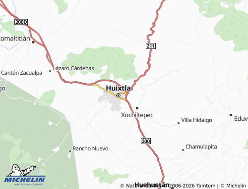 MICHELIN 29 de Diciembre map - ViaMichelin
