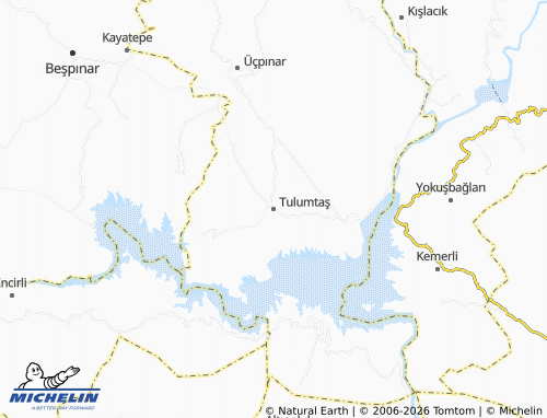 Mappa MICHELIN Tulumtaş - ViaMichelin