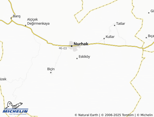 MICHELIN Eskiköy map - ViaMichelin