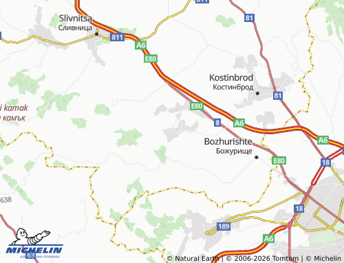 Carte MICHELIN Herakovo - ViaMichelin