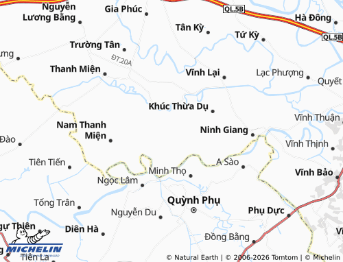 Mapa MICHELIN Tân Phong - ViaMichelin