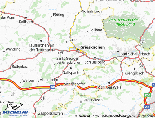 MICHELIN-Landkarte Hiering - ViaMichelin