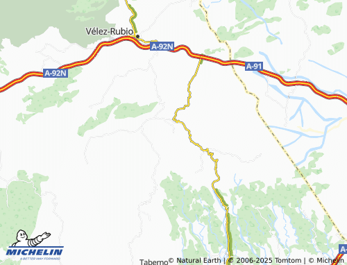 MICHELIN La Parra map - ViaMichelin