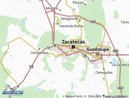 Mappa MICHELIN Felipe Ángeles - ViaMichelin
