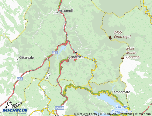 Mapa MICHELIN Ponte a Tre Occhi - ViaMichelin
