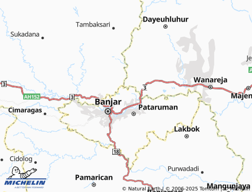 MICHELIN-Landkarte Raharja - ViaMichelin