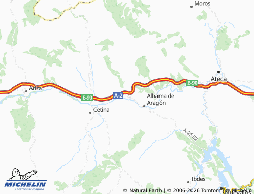 Mappa MICHELIN Contamina - ViaMichelin