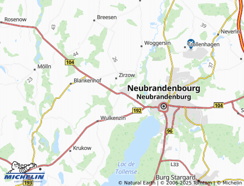 MICHELIN-Landkarte Weitin - ViaMichelin