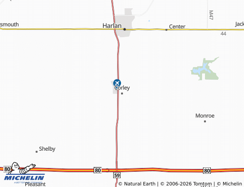 Mapa MICHELIN Corley - ViaMichelin