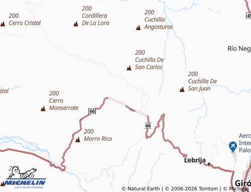 MICHELIN Canoas map - ViaMichelin