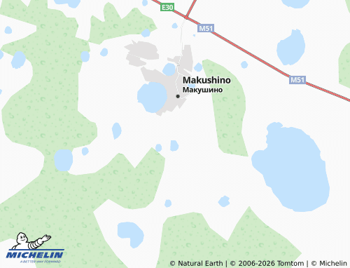 MICHELIN-Landkarte Sadovod - ViaMichelin