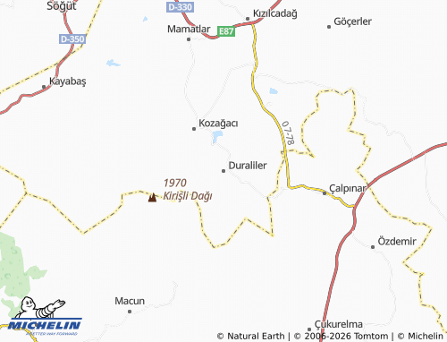 Mappa MICHELIN Duraliler - ViaMichelin