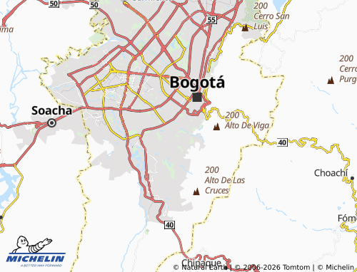 Carte MICHELIN Granada Sur - ViaMichelin
