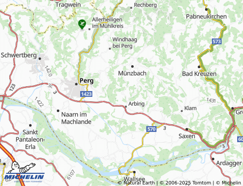 MICHELIN-Landkarte Groißing - ViaMichelin