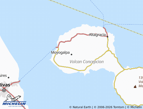 Mappa MICHELIN Moyogalpa - ViaMichelin