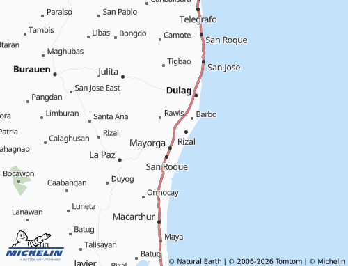 MICHELIN Salvacion map - ViaMichelin