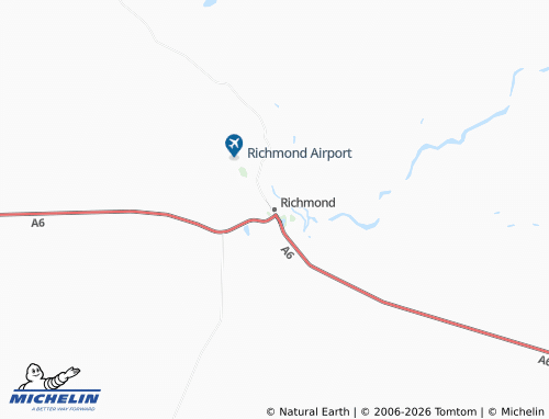 Mapa MICHELIN Richmond - ViaMichelin