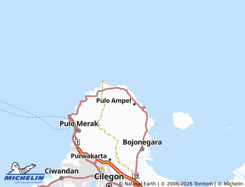 Mapa MICHELIN Mangunreja - ViaMichelin