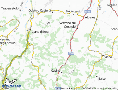 Mappa MICHELIN Banzola - ViaMichelin