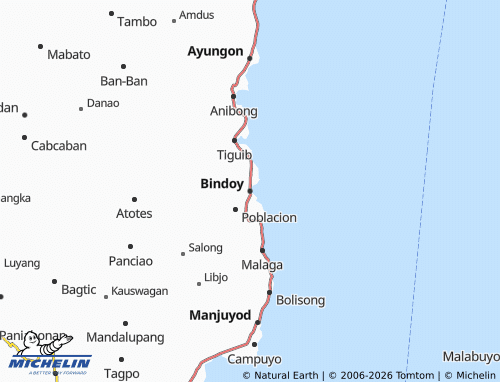 MICHELIN Bindoy map - ViaMichelin