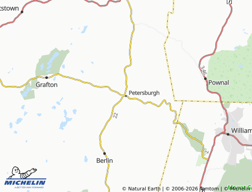 Mapa MICHELIN Petersburgh - ViaMichelin