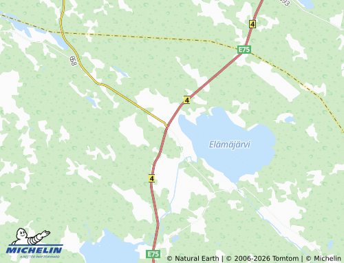 Carte MICHELIN Haaskanperä - ViaMichelin