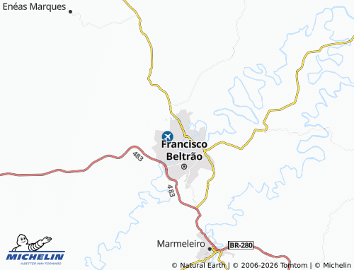 Mappa MICHELIN Jardim Virgínia - ViaMichelin