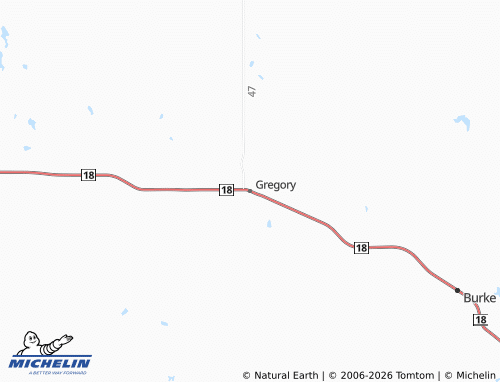 Mappa MICHELIN Gregory - ViaMichelin