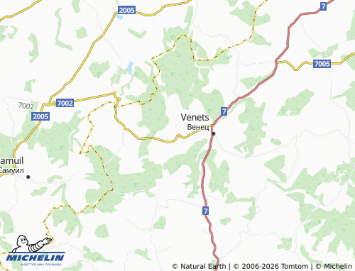 Mappa MICHELIN Bortsi - ViaMichelin