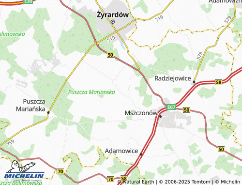 MICHELIN Wręcza map - ViaMichelin