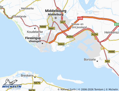 Carte MICHELIN Ritthem - ViaMichelin