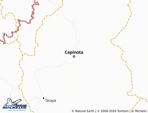 MICHELIN Capinota map - ViaMichelin