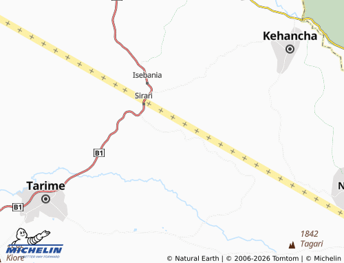 MICHELIN-Landkarte Ketaigwa - ViaMichelin