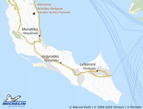 Mapa MICHELIN Petriti - ViaMichelin