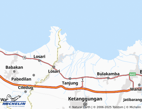 MICHELIN-Landkarte Prapag Kidul - ViaMichelin