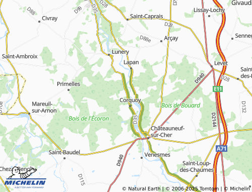 Mappa MICHELIN Effes - ViaMichelin
