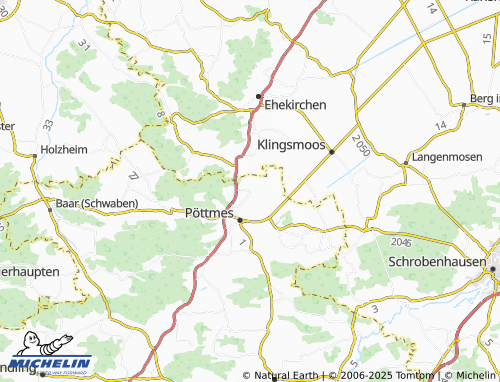 MICHELIN Schorn map - ViaMichelin
