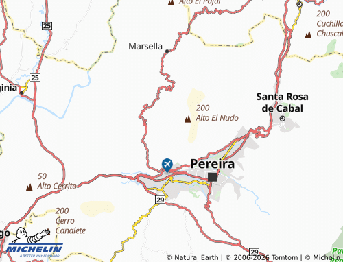 Mappa MICHELIN Combia Alta - ViaMichelin