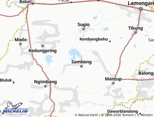 MICHELIN Sekidang map - ViaMichelin