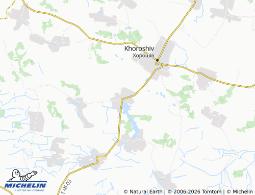 Mapa MICHELIN Dvoryshche - ViaMichelin