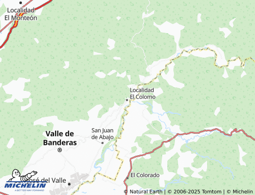 MICHELIN La Sierra map - ViaMichelin