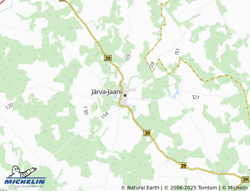 Mappa MICHELIN Järva-Jaani - ViaMichelin
