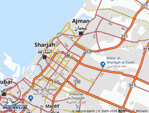 Carte MICHELIN al-Suwayhat - ViaMichelin