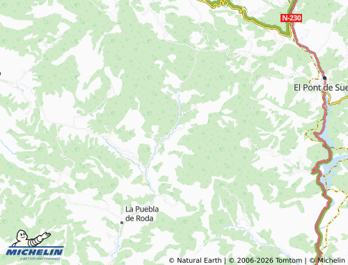 MICHELIN-Landkarte Beranuy - ViaMichelin