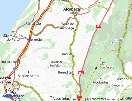 Mappa MICHELIN Cabeça Alta de Loções - ViaMichelin