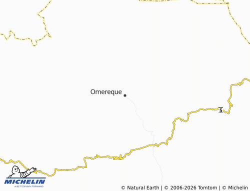 MICHELIN Omereque map - ViaMichelin