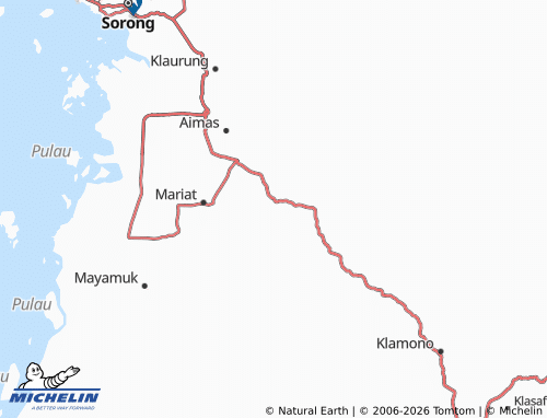 Mapa MICHELIN Kasih - ViaMichelin