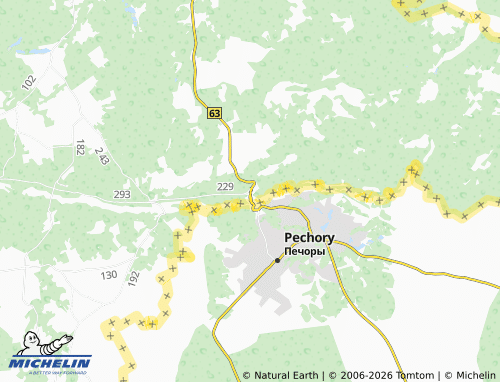 MICHELIN Koidula map - ViaMichelin