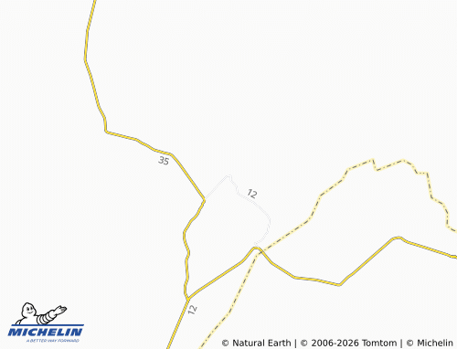 Mappa MICHELIN Costa del Chubut - ViaMichelin