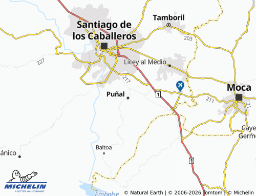 Mappa MICHELIN Puñal - ViaMichelin